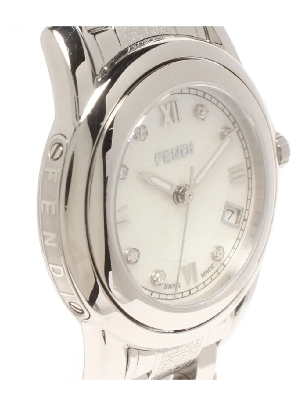Fendi Watch Quartz Silver